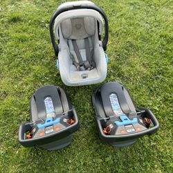 UPPAbaby Mesa Infant Car Seat With Two Bases 