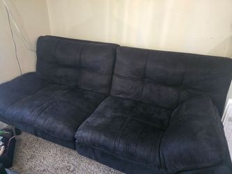 IKEA Black converatble Sofa/Bed