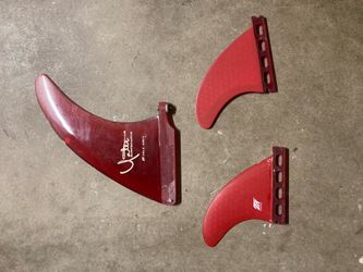 Yater Single fin and side bite fins