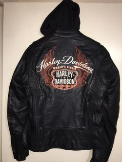 Harley Davidson leather riding jacket