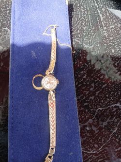 Benrus 14k Gold watch