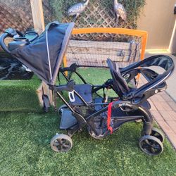 Baby Trend Sit And Stand Double Stroller 