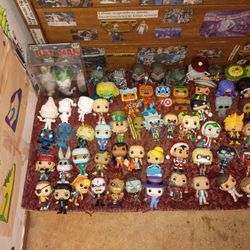 "Funko Pops"..ALOT Of Them..Rare And Collectible Ones..
