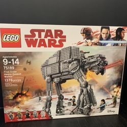 Star Wars LEGO First Order Heavy Assault Walker #75189 (Factory Sealed/Never Opened)2017