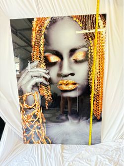 Woman Golden Hair