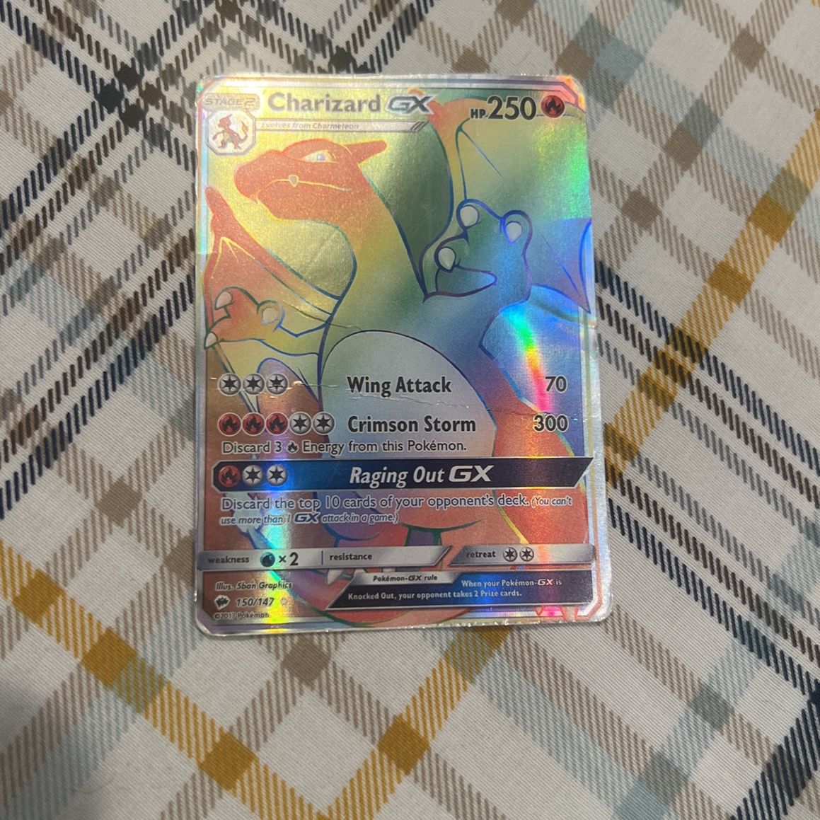Rainbow Charizard, GX Pokmon card for Sale in Aurora, CO - OfferUp