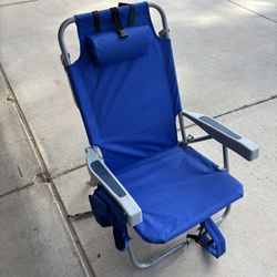 Beach Chair with Backpack Straps