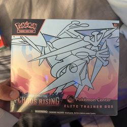 Chaos Rising pokemon center etb 