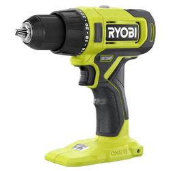 RYOBI ONE+ 18V Cordless 1/2 in. Drill/Driver (Tool Only) PCL206B Black Green