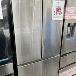 SAMSUNG 25CU FT FRENCH Door  W  BeVERAGE CT 