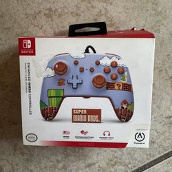 Super Mario Bros Nintendo Switch Enhanced Wired Controller