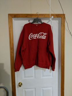 Red & White XL Coca-Cola Sweatshirt