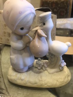 Precious moments statue still in box joy on arrival
