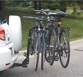 4 or 2 Bicycle Bike Rack Car Swing Down SUV Truck Van Hitch Mount Carrier Heavy Duty