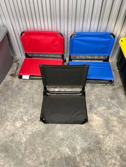 Folding Stadium Bleacher Seats – Set of 3