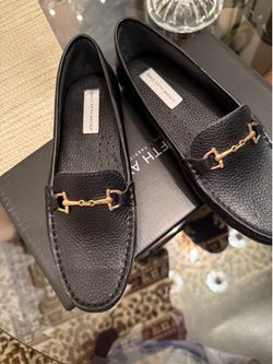 Saks Fifth Avenue women’s leather loafers size 7.5 with box