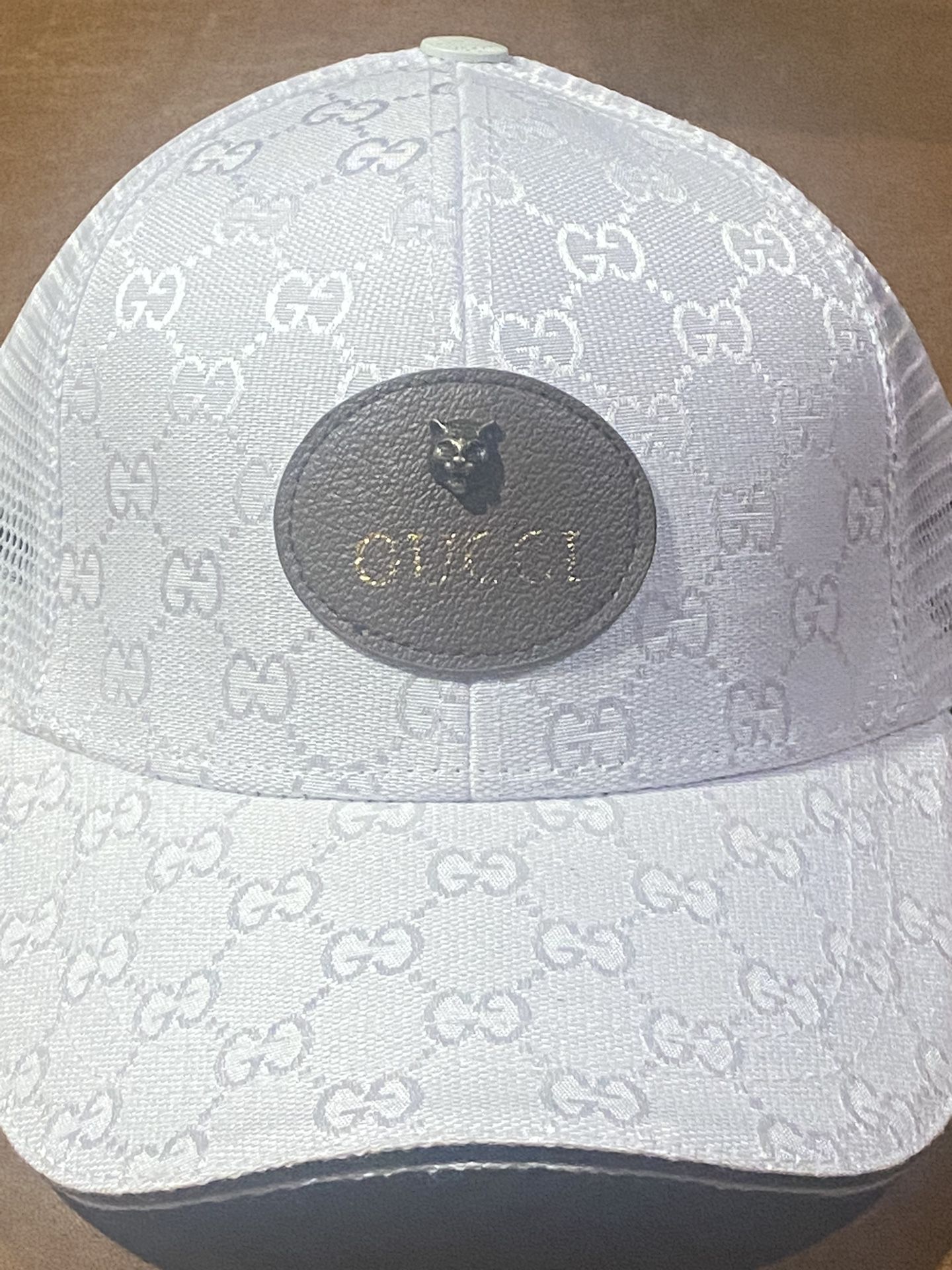 Gucci Hat Monogram White 