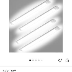 Dakason 4pack LED Garage Lights 3ft