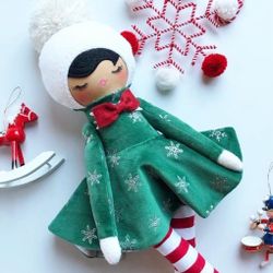 Heirloom Xmas Elf Doll