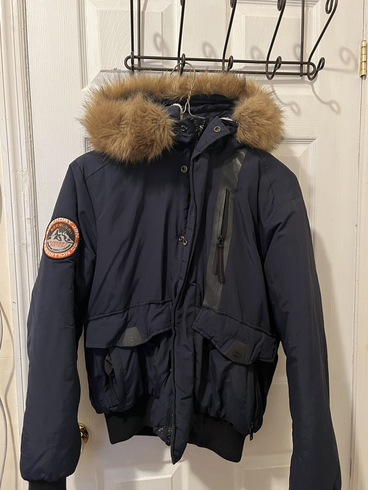 Superdry Everest Bomber Jacket Navy