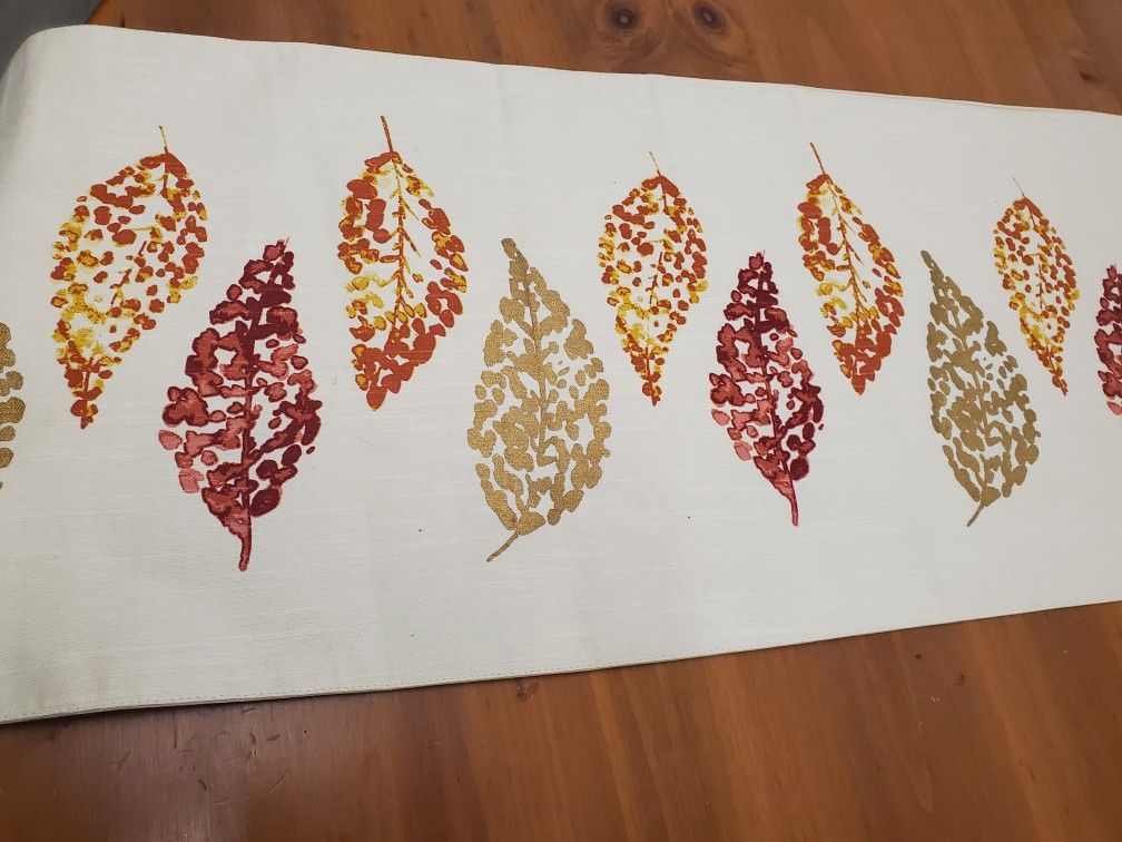 Cotton 14.25 X 70 Inches Dinning Table Runner Multicolour