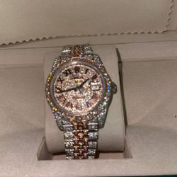 VVS MOISSANITE TWO-TONE ROLLIE
