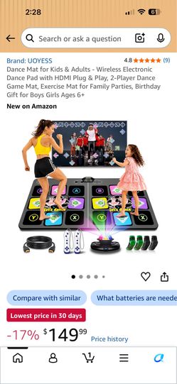 Dance mat