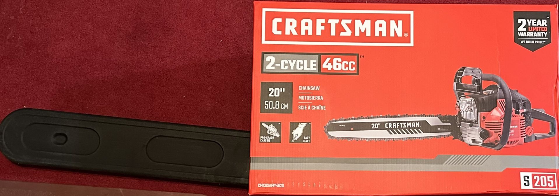 Craftsman S205 20in Chainsaw Gas