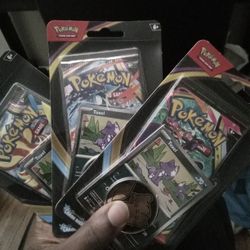 Unopened Pokemon Exclusive (12pack, 6cards + Promo Cards/Pokemon Coin)