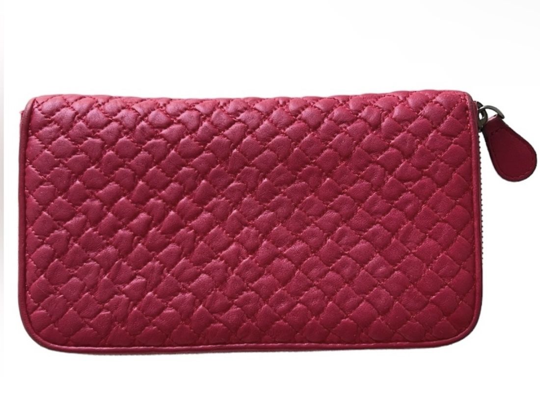 Bottega Veneta Nappa Bubble Quilted Wallet 