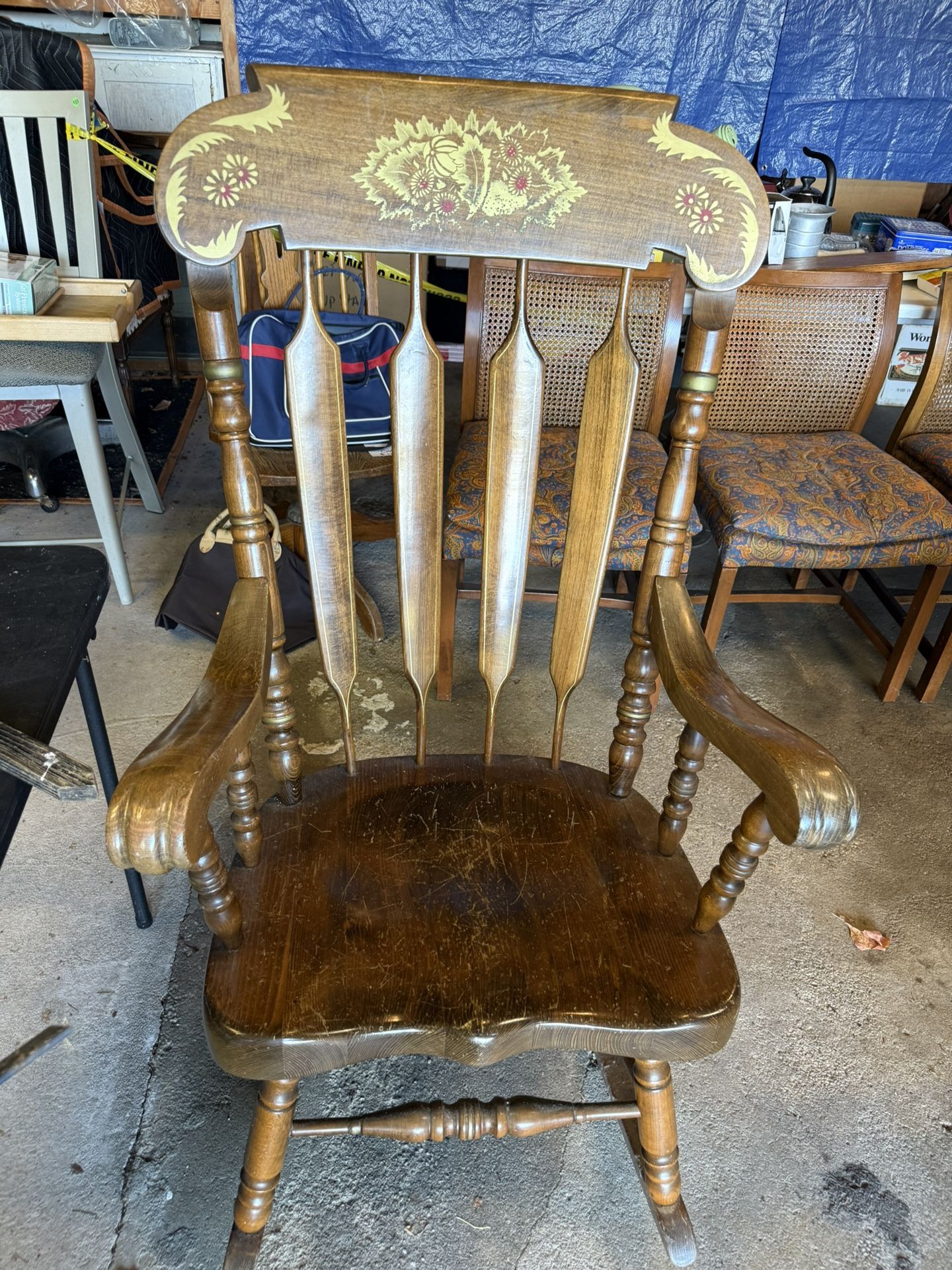 Vintage Extra Large Rocking Chair
