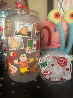 16oz Mexico plastic cup