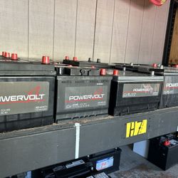 New And Rebuilt And Used Car Batterys 