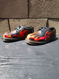 Dr. Martens 1461 Flame Low Oxford Shoes