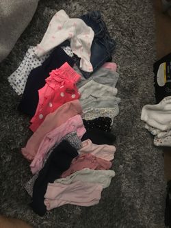 24 pants 0-3 months girls