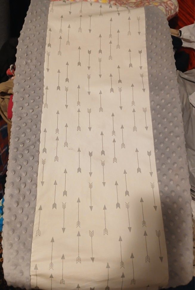 Contoured Baby Basinet Crib Pad With Cover