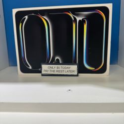 Apple iPad Pro 11 Inch M4 Chip Tablet New - Pay $5 DOWN AVAILABLE - NO CREDIT NEEDED