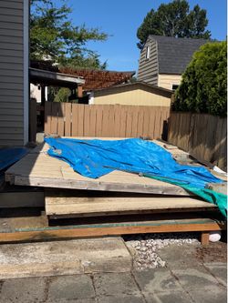 Wood outside