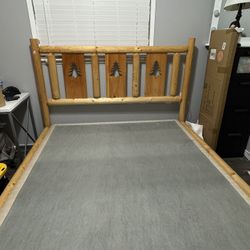 Bed Frame And Dresser 