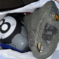 Bag Full Of Toys And Costumes 