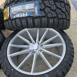 24" New  FORD EXPEDITION Wheels With New RBP Tires