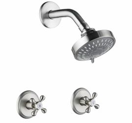 BEIYI 2 Handle Shower Faucet Set