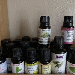 Aromatherapy Essential Oils Pefumed Fragrance Oils Vails Class Bottles 