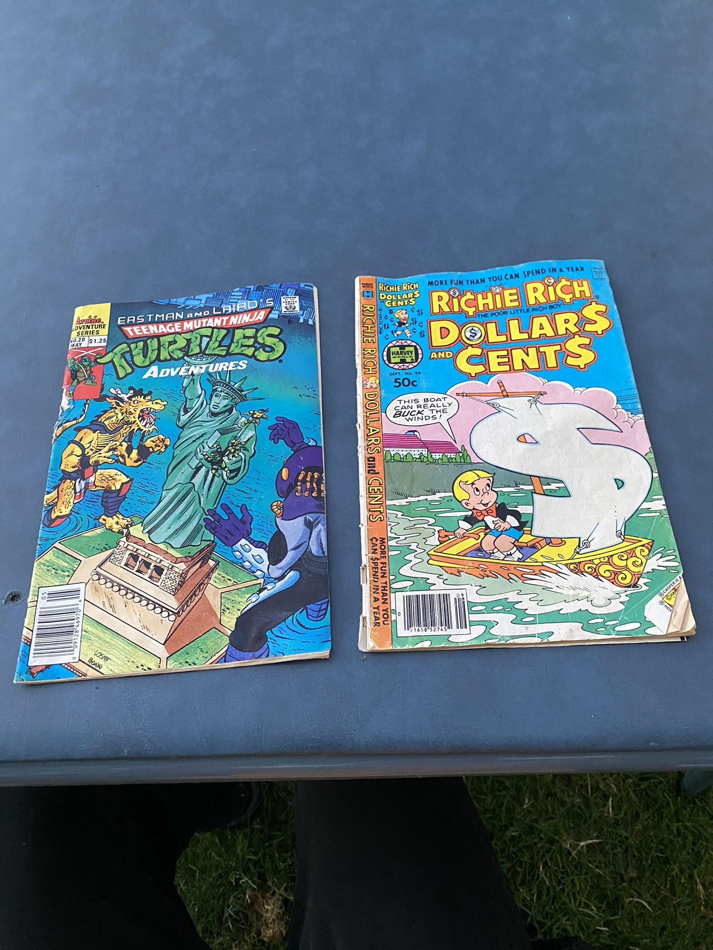 2 Vintage Comic Books