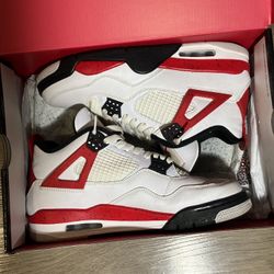 Jordan 4 Red Cement