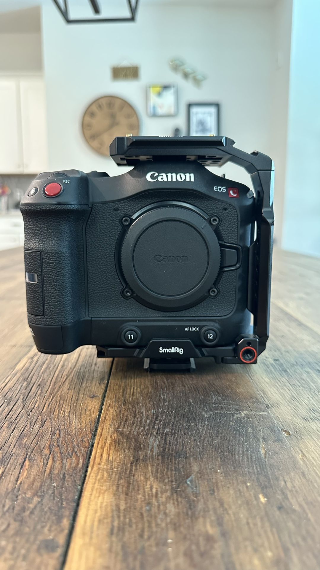 Canon C70 Kit w/ 24-105 RF, Cage, Batteries, Rig, and Pelican Case