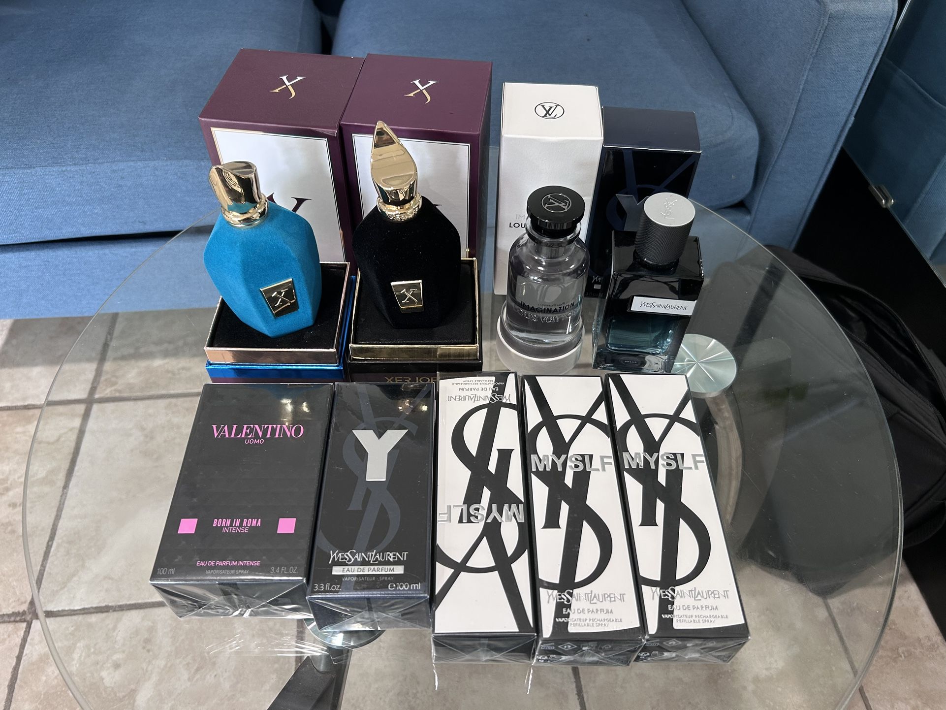 π Luxury Designer & Niche Fragrances β Louis Vuitton, YSL, Valentino, Xerjoff (Bulk Lot)