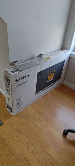 Sony Bravia XBR-49X900E 49" 4K LED TV Black with Remote, Power Supply, Mount