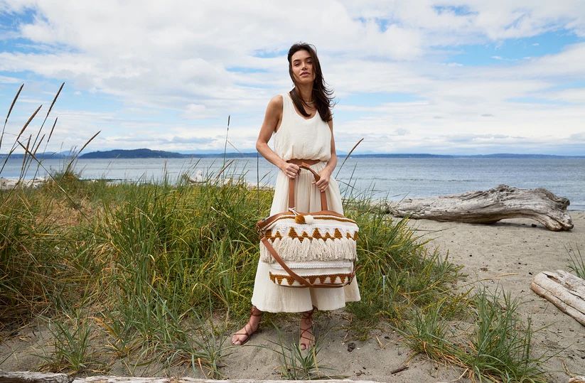 NEW - Lu & Elle Canyon Weekender Tote Bag, overnight, travel, large bag