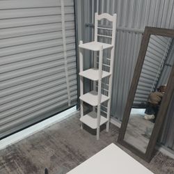 Vintage Solid Wood 4 Tier Plant Stand 